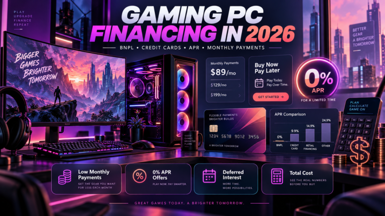 Gaming PC Financing in 2026