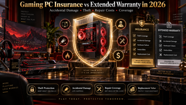 Gaming PC Insurance vs Extended Warranty in 2026