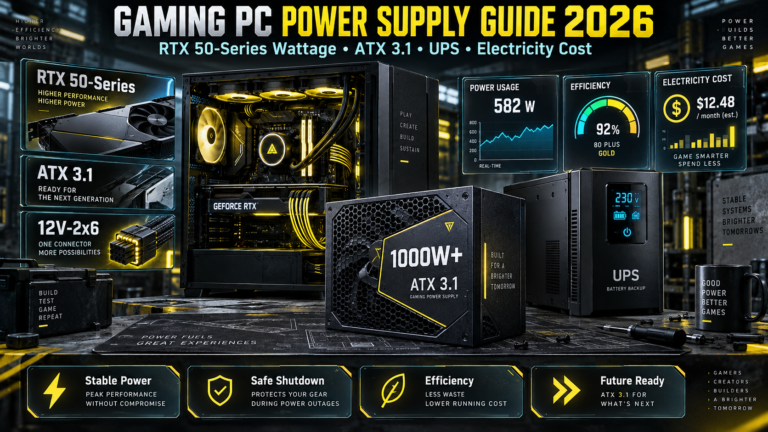 Gaming PC Power Supply Guide 2026