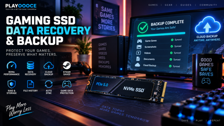 Gaming SSD Data Recovery and Backup in 2026